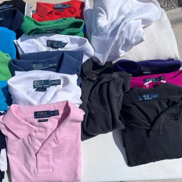Polo shirts and sweaters